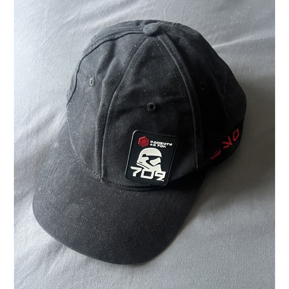 Disney Star Wars Galaxy's Edge Black Adjustable Baseball Cap w/ 709 Patch